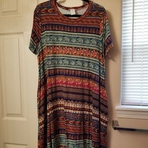 Honey & Lace, Piphany 2XL floral Napa